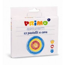 PASTELLI A CERA JUMBO 12 PZ. 10,5mm 100mm PRIMO